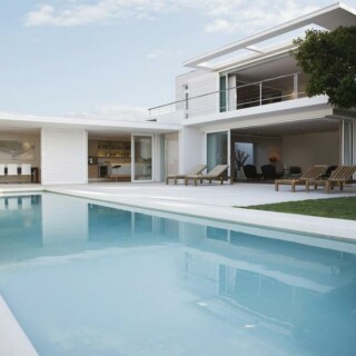 Piscine nettoyée